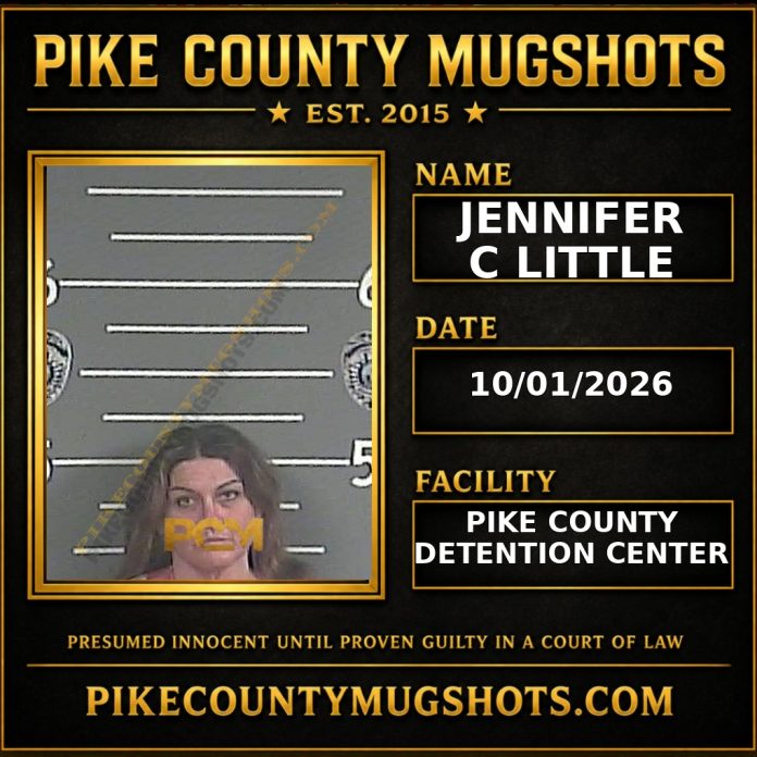JENNIFER C LITTLE Pike County Kentucky arrest booking