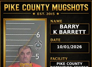 BARRY K BARRETT Pike County Kentucky arrest booking