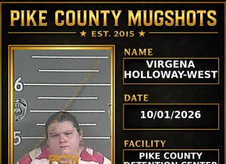 VIRGENA HOLLOWAY-WEST Pike County Kentucky arrest booking