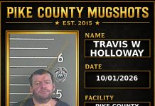 TRAVIS W HOLLOWAY Pike County Kentucky arrest booking