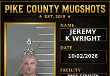 JEREMY K WRIGHT Pike County Kentucky arrest booking