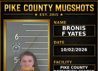 BRONIS F YATES Pike County Kentucky arrest booking