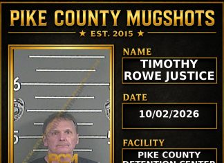 TIMOTHY ROWE JUSTICE Pike County Kentucky arrest booking