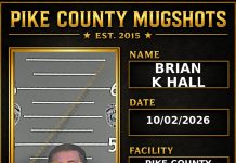 BRIAN K HALL Pike County Kentucky arrest booking