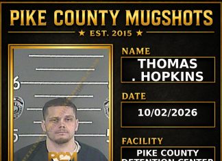 THOMAS . HOPKINS Pike County Kentucky arrest booking