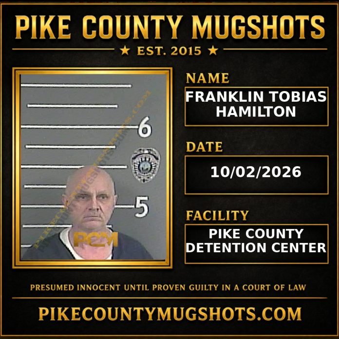 FRANKLIN TOBIAS HAMILTON Pike County Kentucky arrest booking