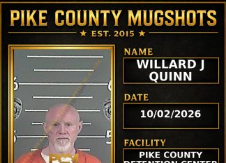 WILLARD J QUINN Pike County Kentucky arrest booking