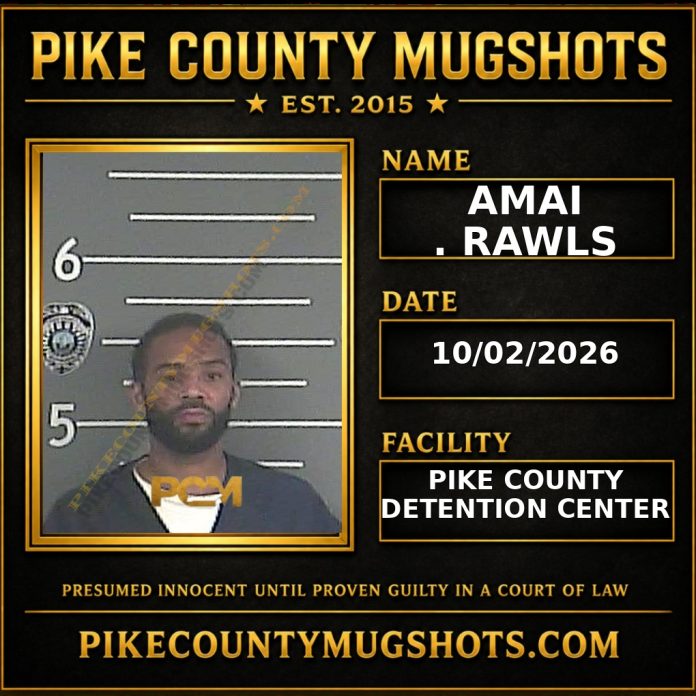 AMAI . RAWLS Pike County Kentucky arrest booking