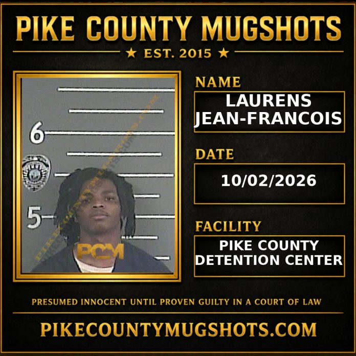 LAURENS JEAN-FRANCOIS Pike County Kentucky arrest booking