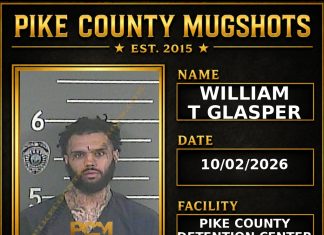 WILLIAM T GLASPER Pike County Kentucky arrest booking
