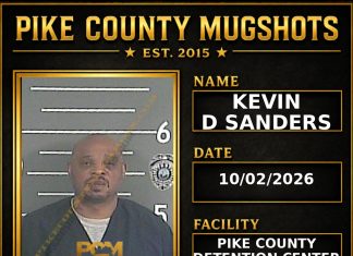 KEVIN D SANDERS Pike County Kentucky arrest booking