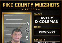 AVERY D COLEMAN Pike County Kentucky arrest booking