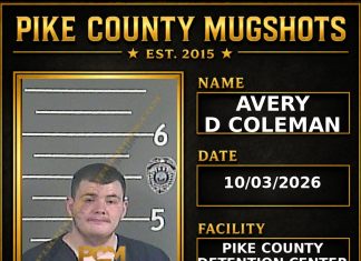 AVERY D COLEMAN Pike County Kentucky arrest booking