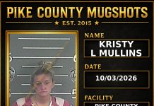 KRISTY L MULLINS Pike County Kentucky arrest booking