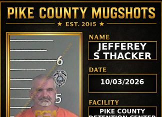 JEFFEREY S THACKER Pike County Kentucky arrest booking