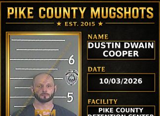 DUSTIN DWAIN COOPER Pike County Kentucky arrest booking
