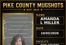 AMANDA L MILLER Pike County Kentucky arrest booking