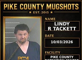 LINDY R TACKETT Pike County Kentucky arrest booking