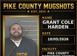 GRANT COLE HARDEN Pike County Kentucky arrest booking