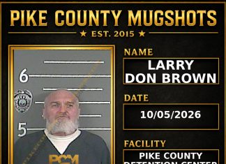 LARRY DON BROWN Pike County Kentucky arrest booking