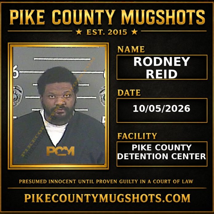 RODNEY REID Pike County Kentucky arrest booking