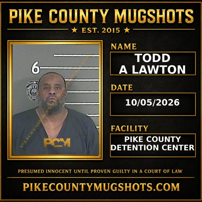 TODD A LAWTON Pike County Kentucky arrest booking