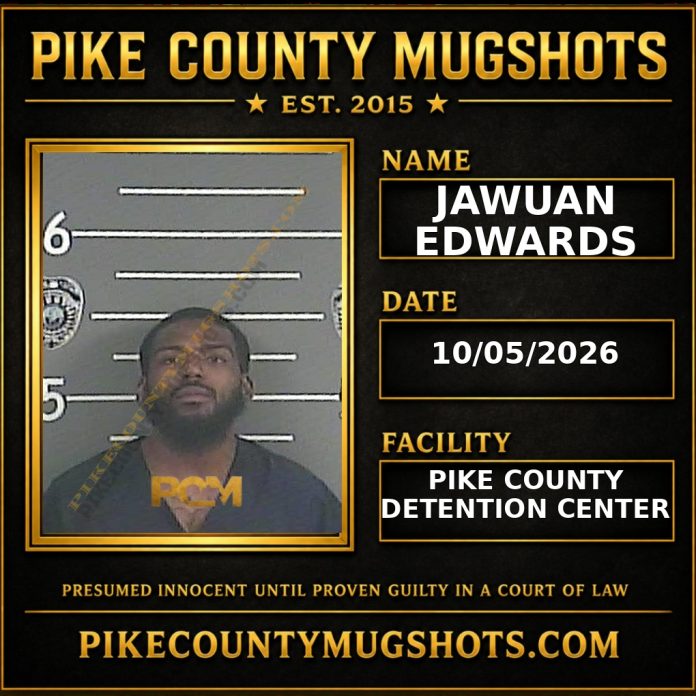 JAWUAN EDWARDS Pike County Kentucky arrest booking