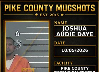 JOSHUA AUDIE DAYE Pike County Kentucky arrest booking