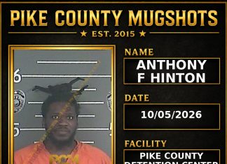 ANTHONY F HINTON Pike County Kentucky arrest booking
