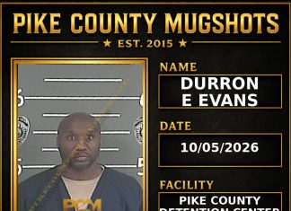 DURRON E EVANS Pike County Kentucky arrest booking