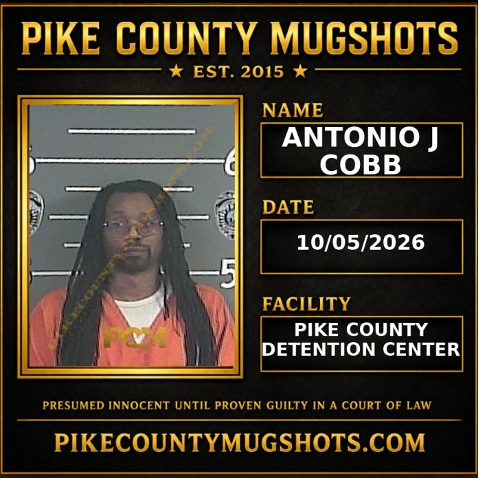 ANTONIO J COBB Pike County Kentucky arrest booking