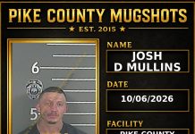 JOSH D MULLINS Pike County Kentucky arrest booking