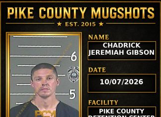 CHADRICK JEREMIAH GIBSON Pike County Kentucky arrest booking