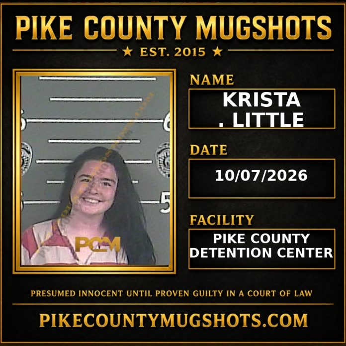 KRISTA . LITTLE Pike County Kentucky arrest booking