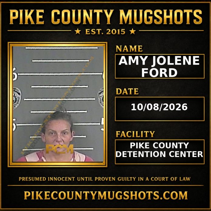 AMY JOLENE FORD AMY JOLENE FORD Pike County Kentucky arrest booking