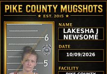 LAKESHA J NEWSOME Pike County Kentucky arrest booking