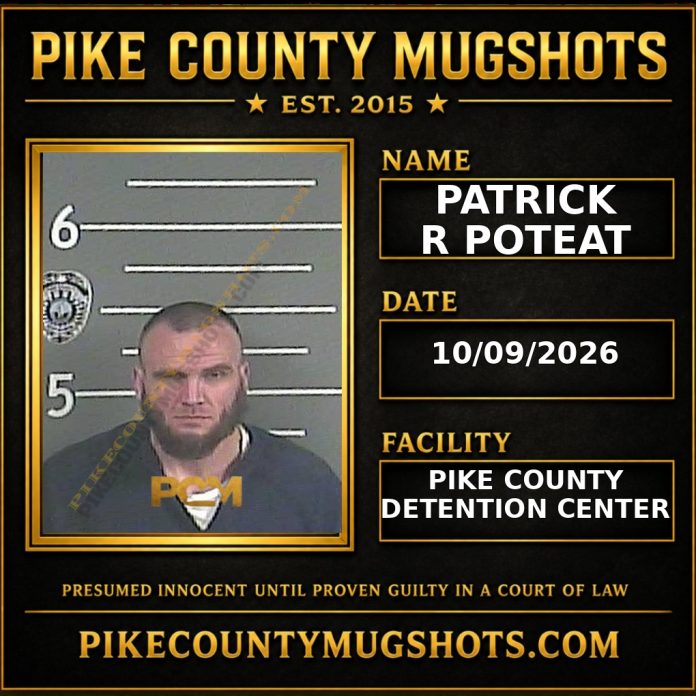 PATRICK R POTEAT Pike County Kentucky arrest booking
