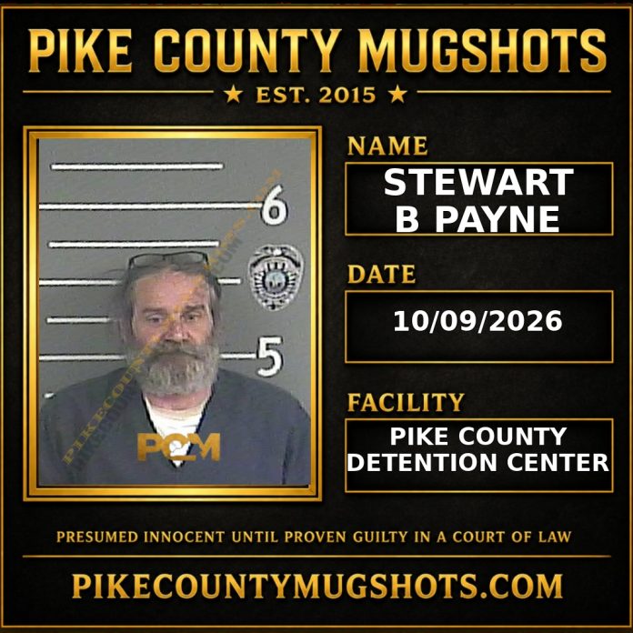 STEWART B PAYNE Pike County Kentucky arrest booking