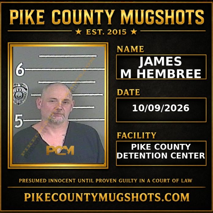 JAMES M HEMBREE Pike County Kentucky arrest booking