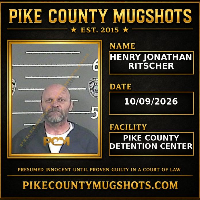 HENRY JONATHAN RITSCHER Pike County Kentucky arrest booking