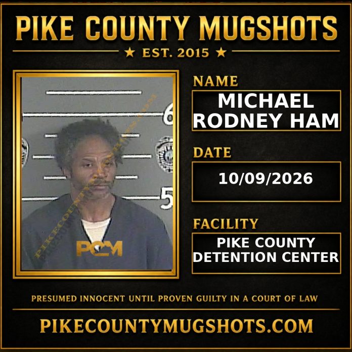 MICHAEL RODNEY HAM Pike County Kentucky arrest booking