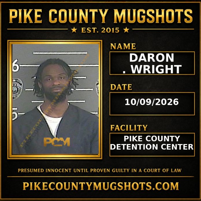 DARON . WRIGHT Pike County Kentucky arrest booking