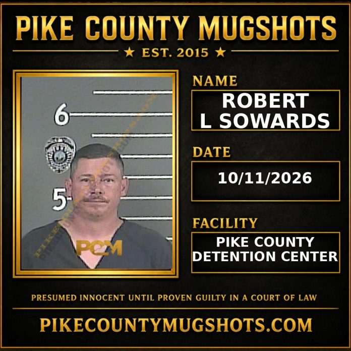 ROBERT L SOWARDS Pike County Kentucky arrest booking