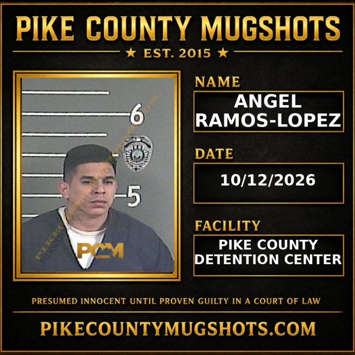ANGEL RAMOS-LOPEZ Pike County Kentucky arrest booking