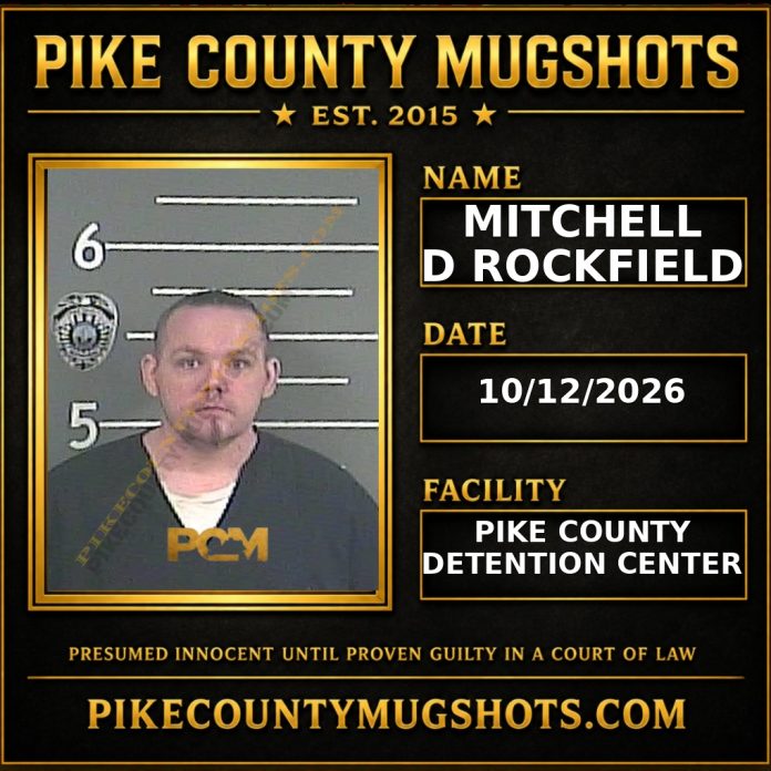 MITCHELL D ROCKFIELD Pike County Kentucky arrest booking