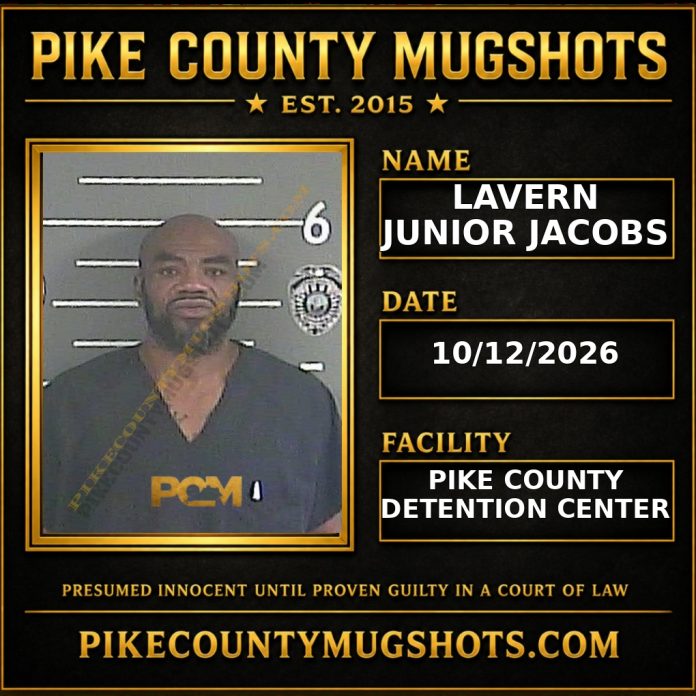 LAVERN JUNIOR JACOBS Pike County Kentucky arrest booking