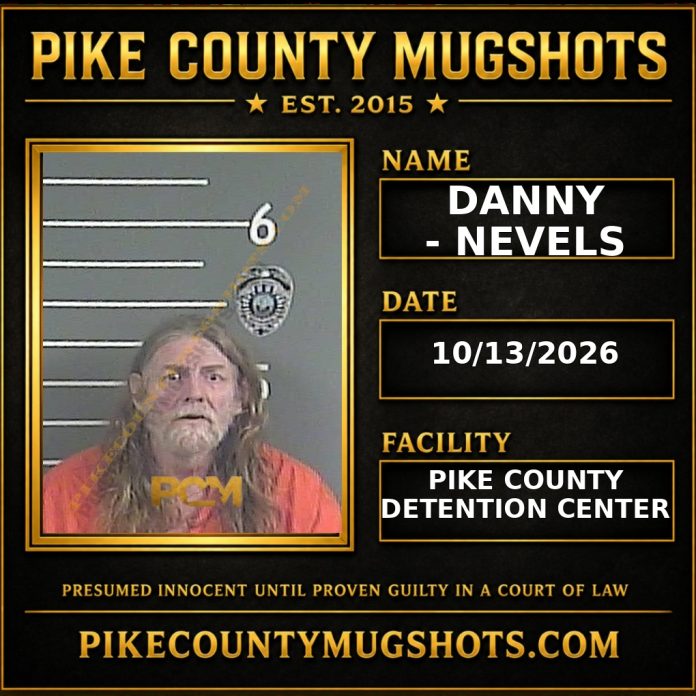 DANNY - NEVELS Pike County Kentucky arrest booking