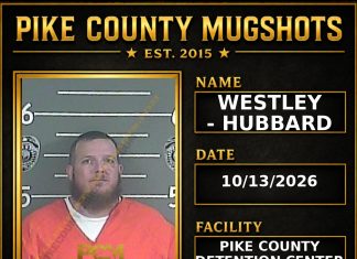 WESTLEY – HUBBARD Arrest Booking in Pike County Kentucky WESTLEY - HUBBARD Pike County Kentucky arrest booking