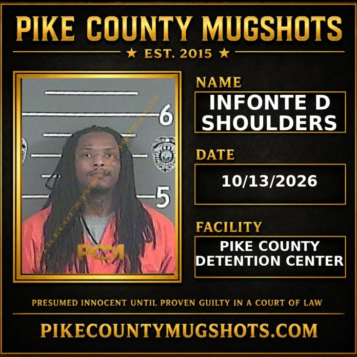 INFONTE D SHOULDERS Pike County Kentucky arrest booking