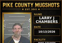 LARRY J CHAMBERS Pike County Kentucky arrest booking